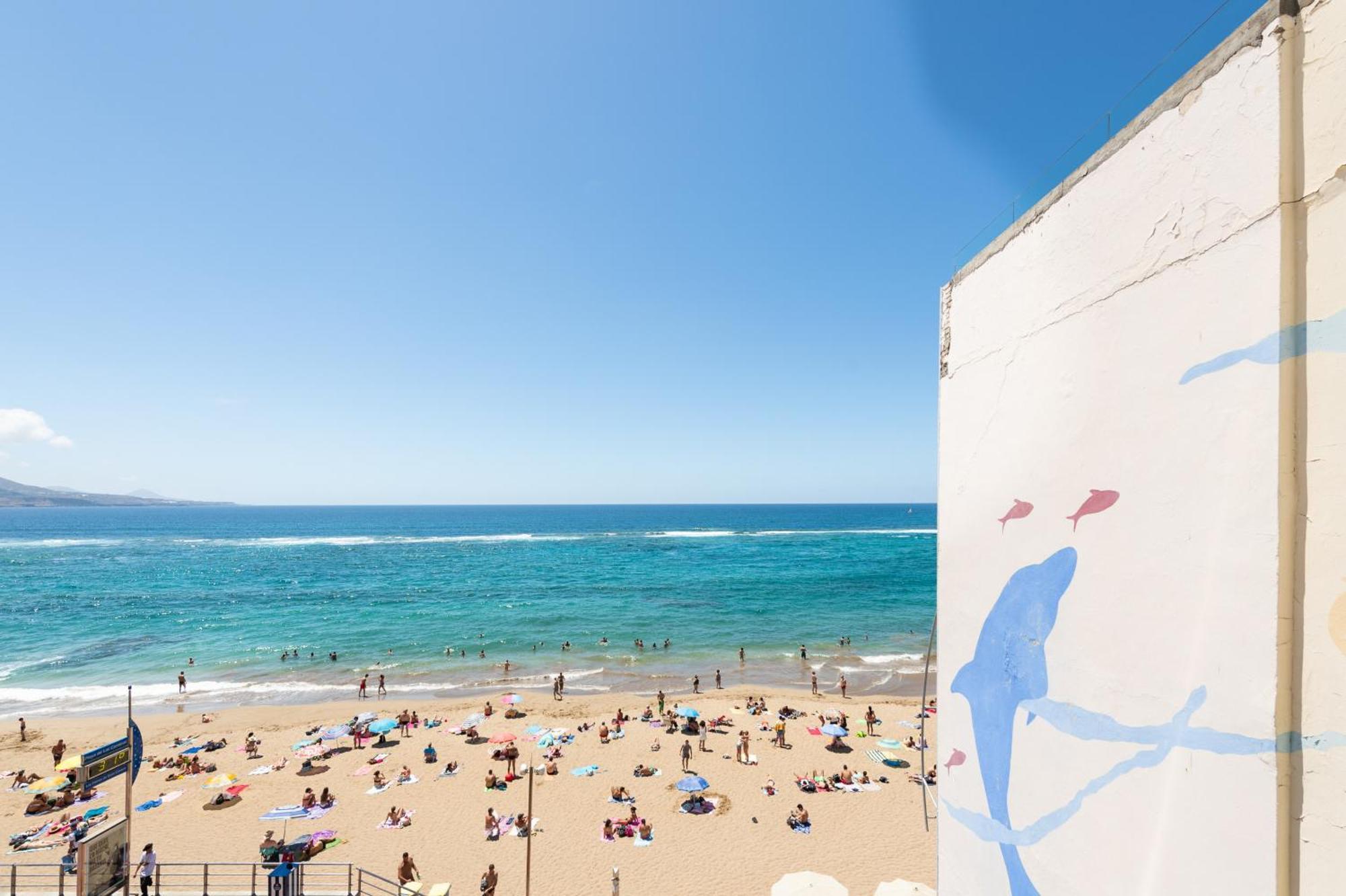 Front Line With Nice Terrace By Canariasgetaway Las Palmas Buitenkant foto