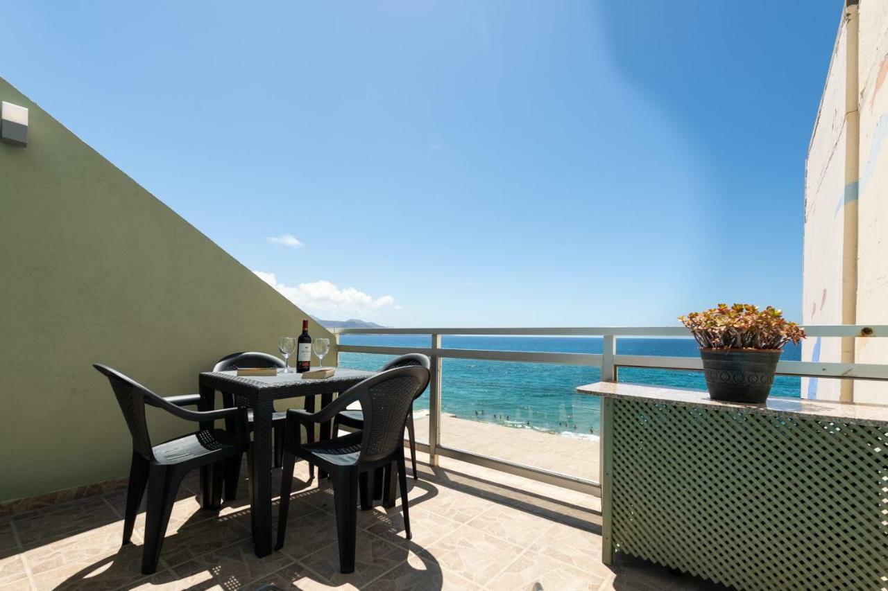 Front Line With Nice Terrace By Canariasgetaway Las Palmas Buitenkant foto